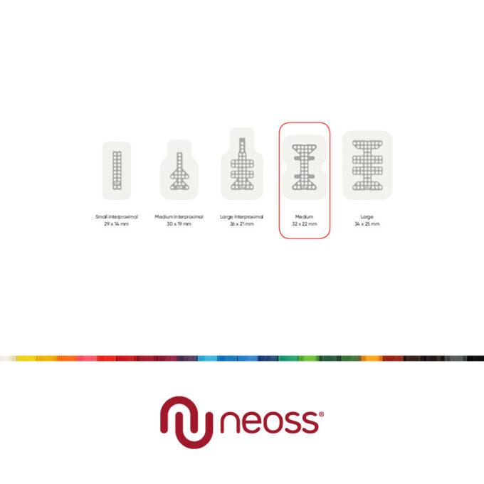 NeoGen™ Ti-Reinforced Membrane - M (Medium) 32 x 22 mm