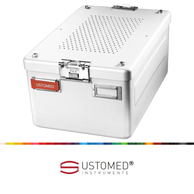 Sterile Container, replaces packaging, with filter, 130 mm
