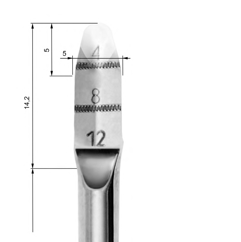 FPDEXPSPLIT Magnetic Mallet Instrument Split, Straight, Single Packed