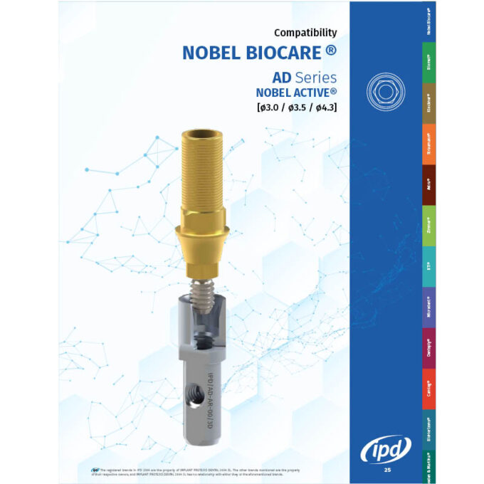 IPD abutments for Nobel Biocare® high precision, low price
