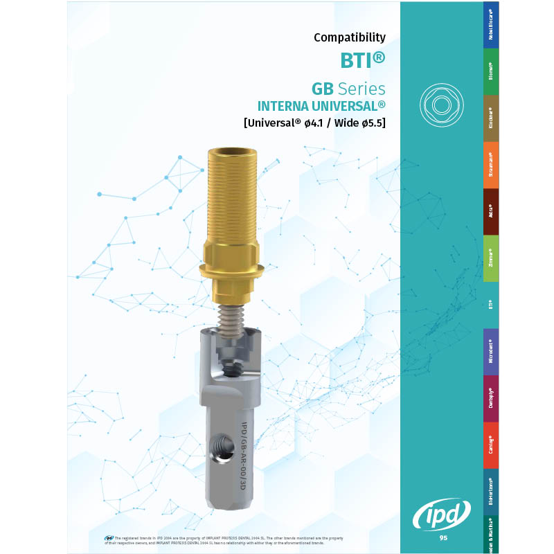 IPD abutments for BTI Internal® high precision, low price