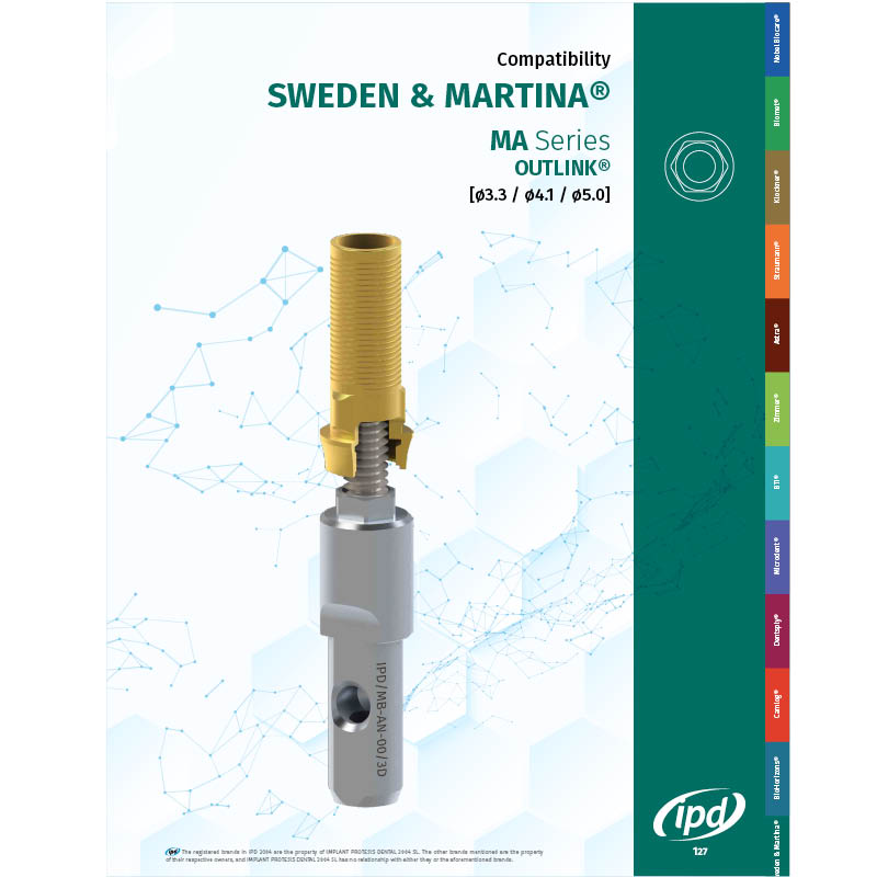 IPD abutments for Sweden & Martina® high precision, low price