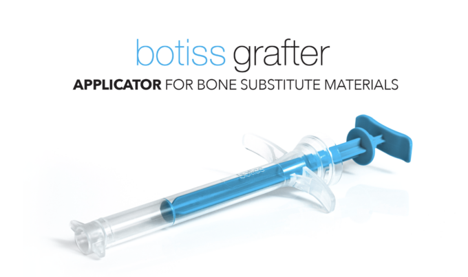 botiss grafter - applicator for bone substitut materials, 1 pcs, 550001