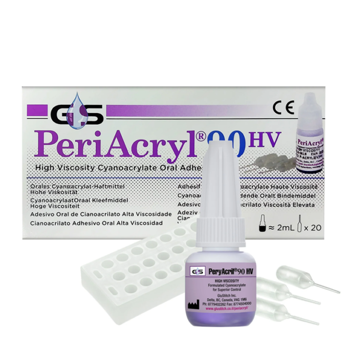 PeriAcryl 90HV, 2ml + 20 pipetter
