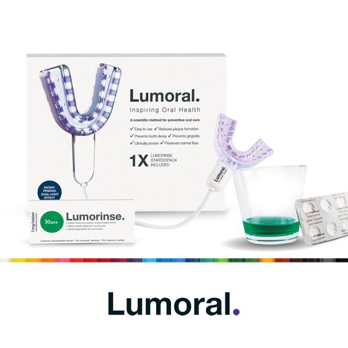 Lumoral® startpakke til voksne med 10 Lumorinse® - Image 3